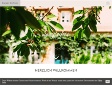 Tablet Screenshot of hotel-villa-sorgenfrei.de